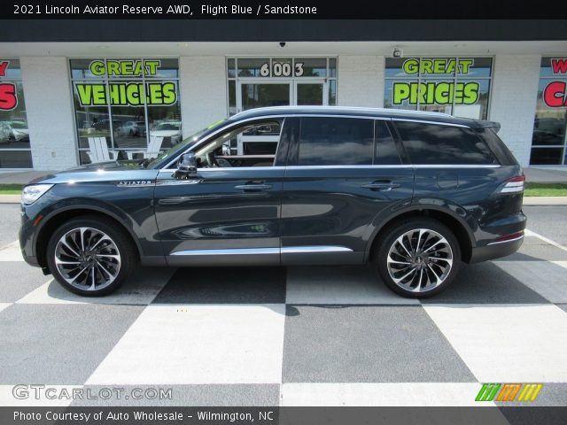 2021 Lincoln Aviator Reserve AWD in Flight Blue