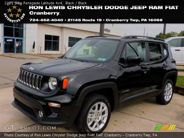 2021 Jeep Renegade Latitude 4x4 in Black