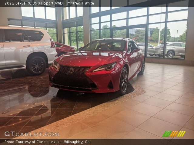 2021 Lexus RC 350 F Sport AWD in Infrared
