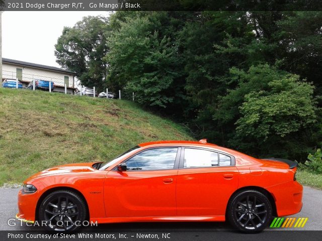 2021 Dodge Charger R/T in Go Mango