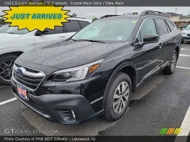 2021 Subaru Outback 2.5i Premium in Crystal Black Silica
