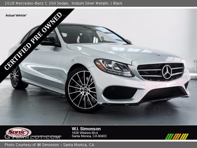 2018 Mercedes-Benz C 300 Sedan in Iridium Silver Metallic