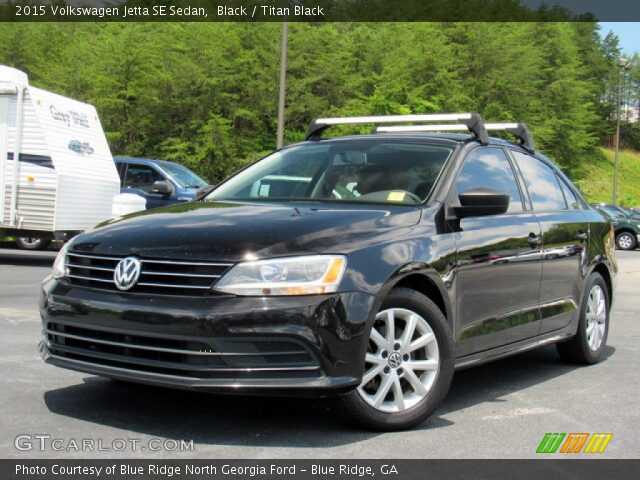 2015 Volkswagen Jetta SE Sedan in Black