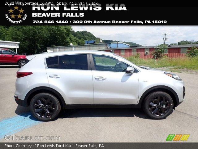 2022 Kia Sportage LX AWD in Sparkling Silver