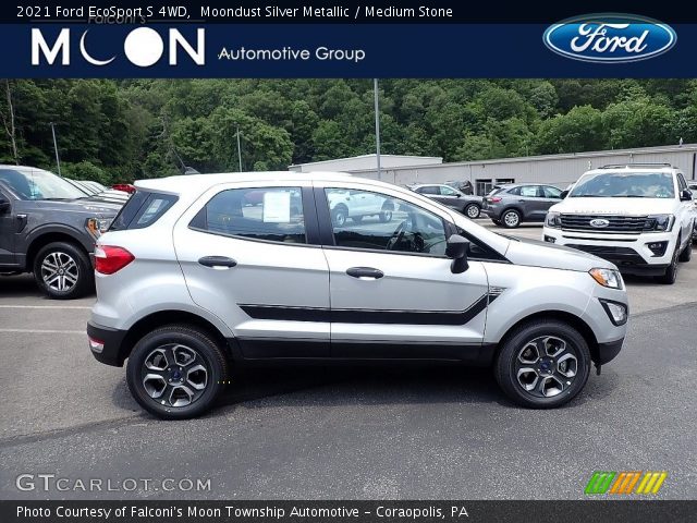 2021 Ford EcoSport S 4WD in Moondust Silver Metallic