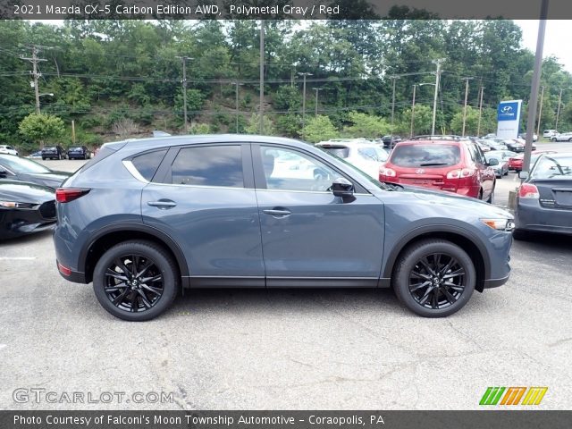 2021 Mazda CX-5 Carbon Edition AWD in Polymetal Gray