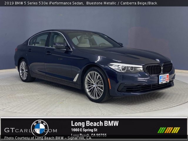 2019 BMW 5 Series 530e iPerformance Sedan in Bluestone Metallic