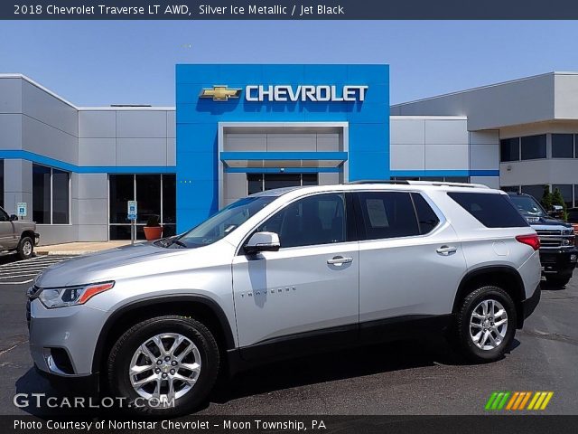 2018 Chevrolet Traverse LT AWD in Silver Ice Metallic