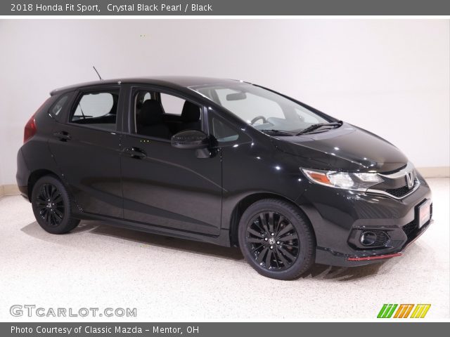 2018 Honda Fit Sport in Crystal Black Pearl