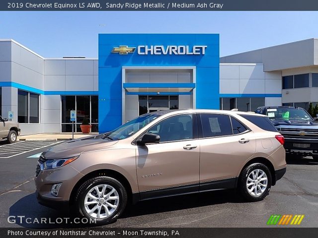 2019 Chevrolet Equinox LS AWD in Sandy Ridge Metallic