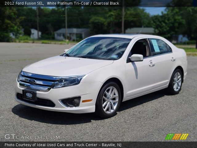 2012 Ford Fusion SEL in White Platinum Tri-Coat