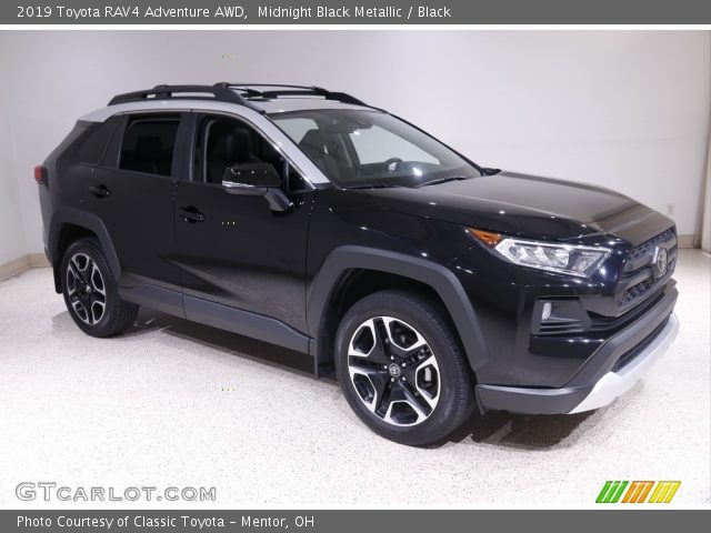 2019 Toyota RAV4 Adventure AWD in Midnight Black Metallic