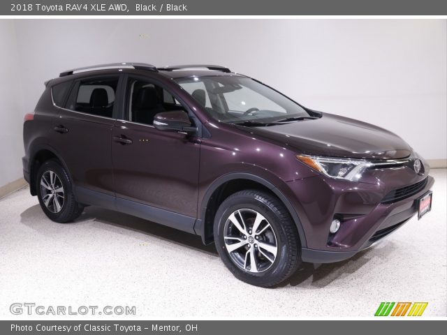 2018 Toyota RAV4 XLE AWD in Black