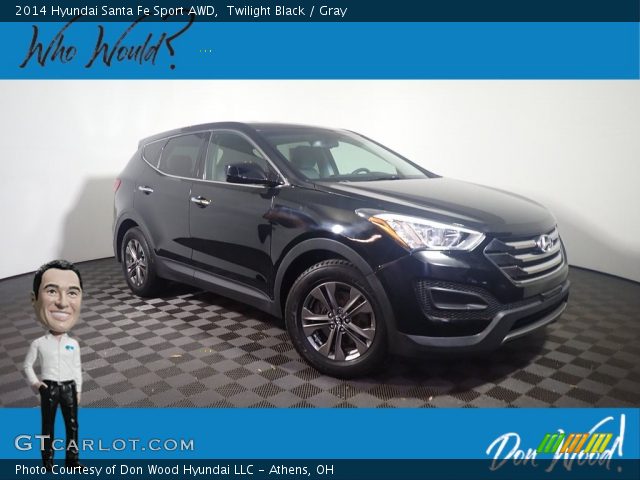 2014 Hyundai Santa Fe Sport AWD in Twilight Black