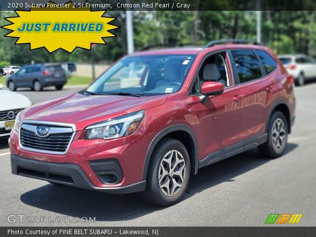 2020 Subaru Forester 2.5i Premium in Crimson Red Pearl