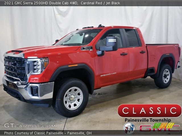 2021 GMC Sierra 2500HD Double Cab 4WD in Cardinal Red