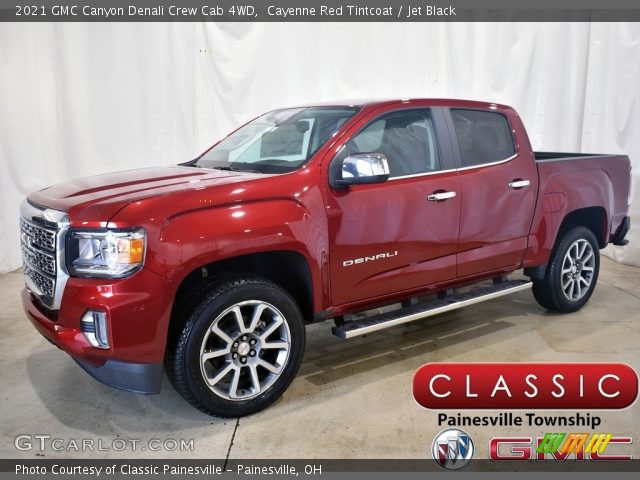 2021 GMC Canyon Denali Crew Cab 4WD in Cayenne Red Tintcoat