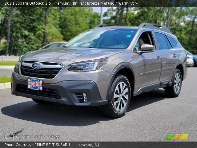 2021 Subaru Outback 2.5i Premium in Brilliant Bronze Metallic