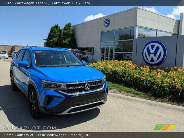 2022 Volkswagen Taos SE in Cornflower Blue