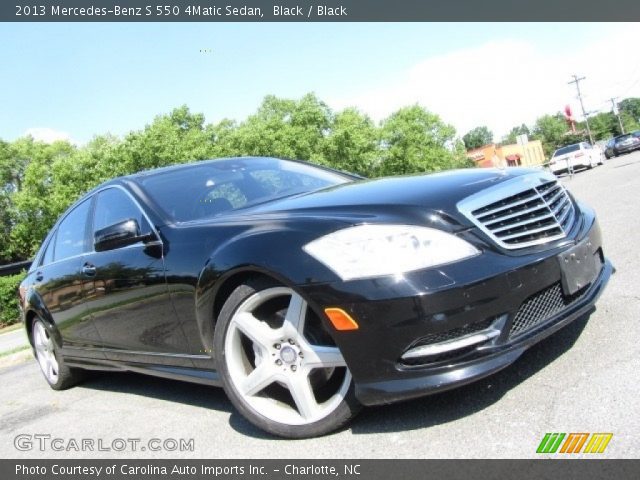 2013 Mercedes-Benz S 550 4Matic Sedan in Black
