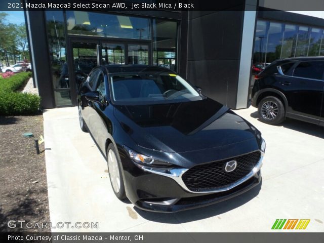 2021 Mazda Mazda3 Select Sedan AWD in Jet Black Mica