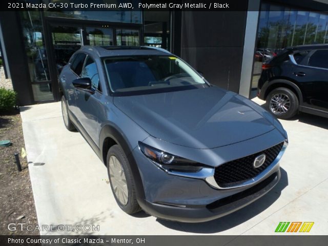 2021 Mazda CX-30 Turbo Premium AWD in Polymetal Gray Metallic