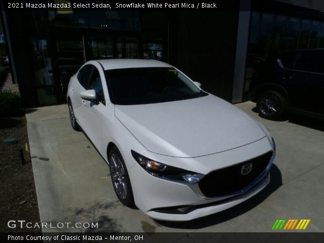 2021 Mazda Mazda3 Select Sedan in Snowflake White Pearl Mica