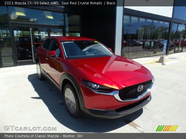 2021 Mazda CX-30 Select AWD in Soul Red Crystal Metallic