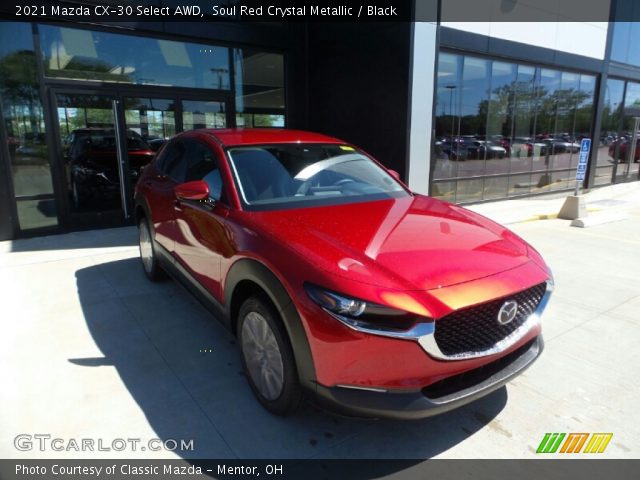 2021 Mazda CX-30 Select AWD in Soul Red Crystal Metallic