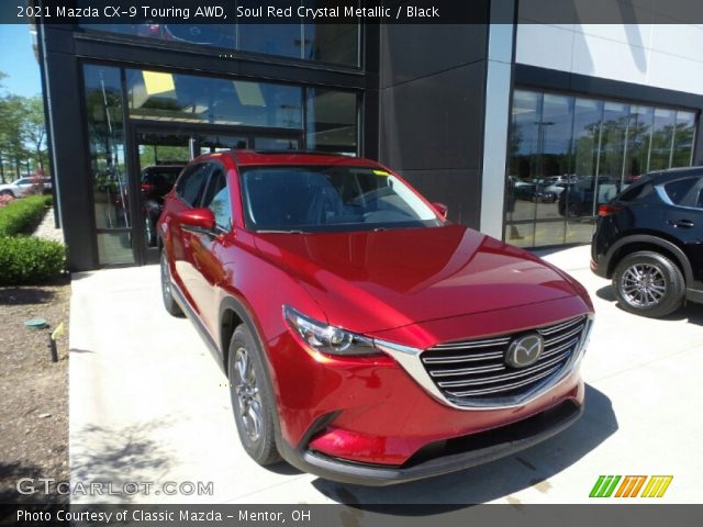 2021 Mazda CX-9 Touring AWD in Soul Red Crystal Metallic