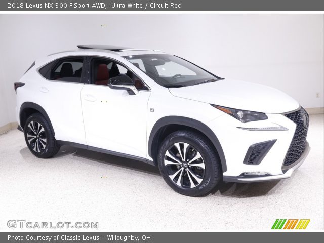 2018 Lexus NX 300 F Sport AWD in Ultra White