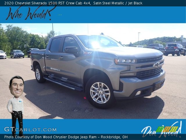 2020 Chevrolet Silverado 1500 RST Crew Cab 4x4 in Satin Steel Metallic