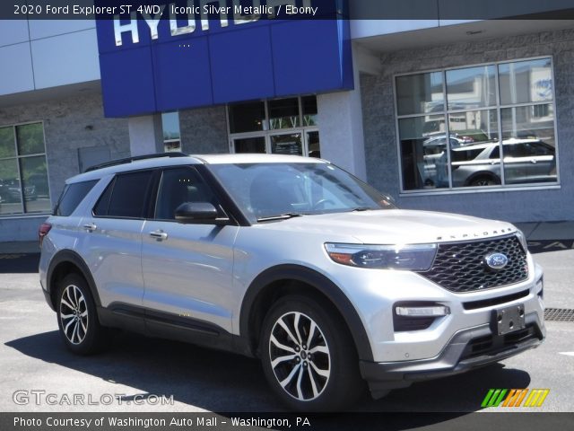 2020 Ford Explorer ST 4WD in Iconic Silver Metallic
