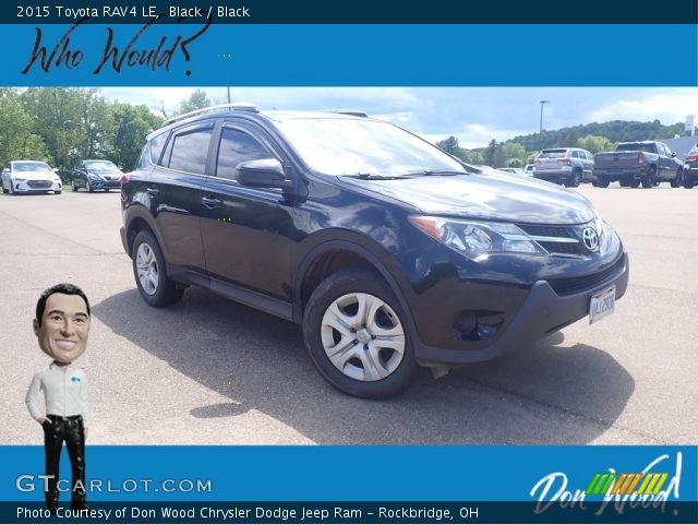 2015 Toyota RAV4 LE in Black