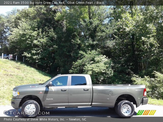 2021 Ram 3500 Big Horn Crew Cab 4x4 in Olive Green Pearl