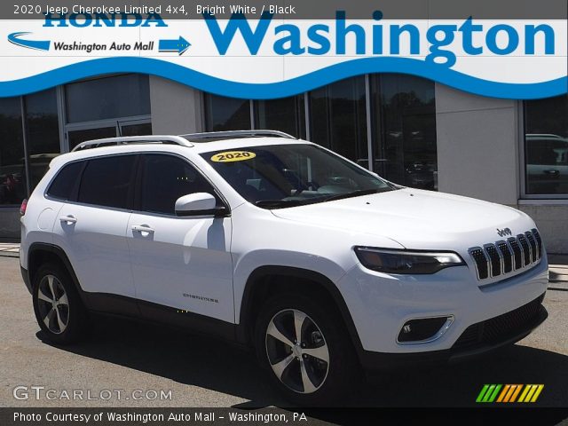 2020 Jeep Cherokee Limited 4x4 in Bright White