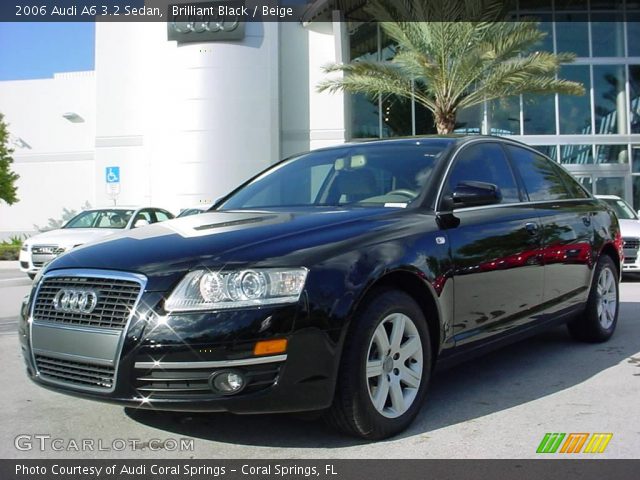 2006 Audi A6 3.2 Sedan in Brilliant Black