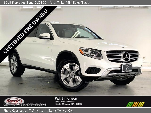 2018 Mercedes-Benz GLC 300 in Polar White