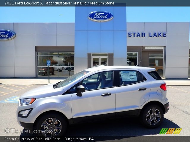 2021 Ford EcoSport S in Moondust Silver Metallic