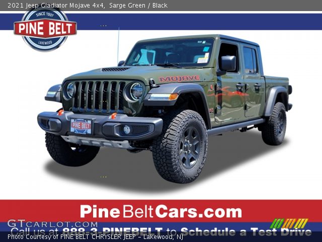 2021 Jeep Gladiator Mojave 4x4 in Sarge Green