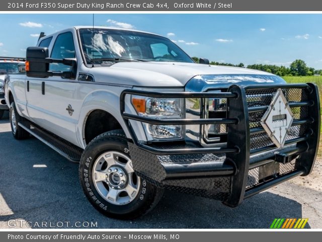 2014 Ford F350 Super Duty King Ranch Crew Cab 4x4 in Oxford White