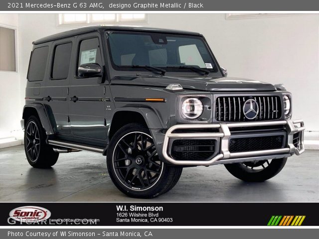 2021 Mercedes-Benz G 63 AMG in designo Graphite Metallic