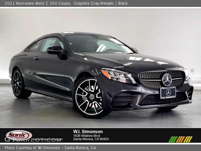 2021 Mercedes-Benz C 300 Coupe in Graphite Gray Metallic