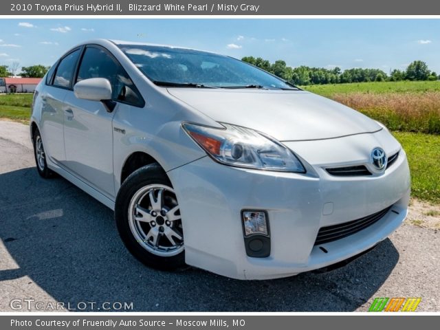 2010 Toyota Prius Hybrid II in Blizzard White Pearl