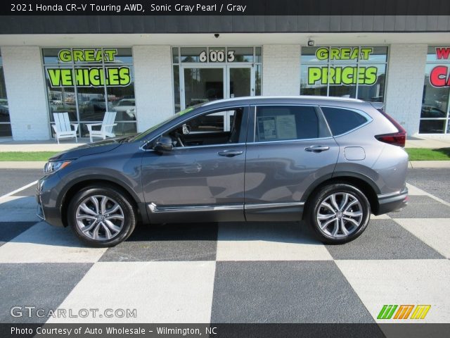2021 Honda CR-V Touring AWD in Sonic Gray Pearl