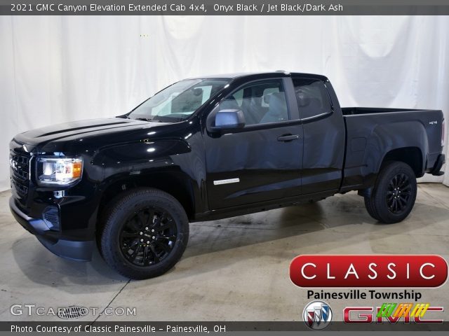 2021 GMC Canyon Elevation Extended Cab 4x4 in Onyx Black