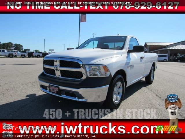 2018 Ram 1500 Tradesman Regular Cab in Bright White