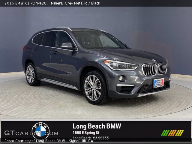 2016 BMW X1 xDrive28i in Mineral Grey Metallic