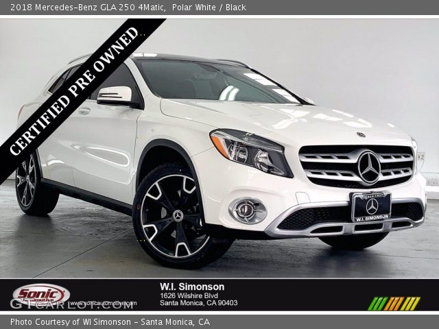 2018 Mercedes-Benz GLA 250 4Matic in Polar White