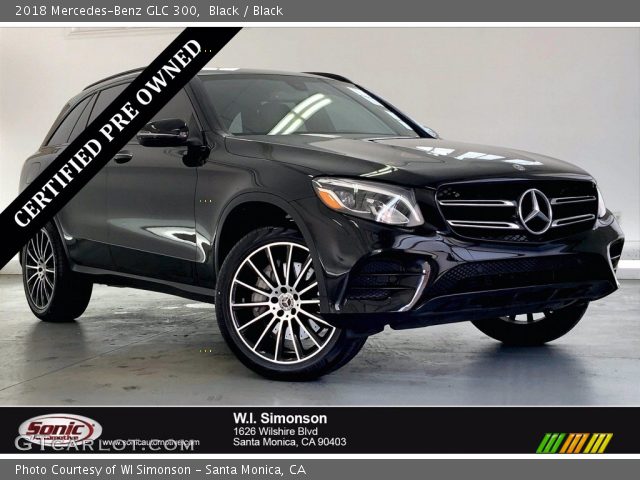 2018 Mercedes-Benz GLC 300 in Black